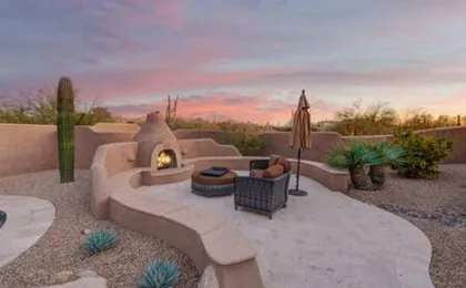 Scottsdale Luxury Heated Pool Desert View