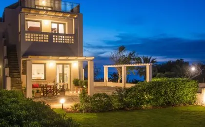 Almyra Seaside Villa with Private Pool - Sleeps 9