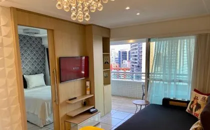 APARTAMENTO 17º Andar Beira Mar com 2 QUARTOS