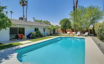 Funky Palm Springs Paradise Near Golf Courses