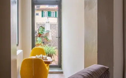 Unique Apartment with Private Terrace and Gothic Details